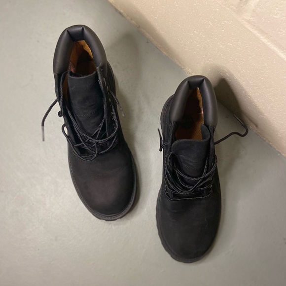 Timberland Waterproof Black Boots Premium - Picture 3 of 5